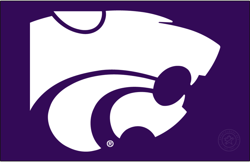 Kansas State Wildcats 2019-Pres Primary Dark Logo iron on transfers for clothing